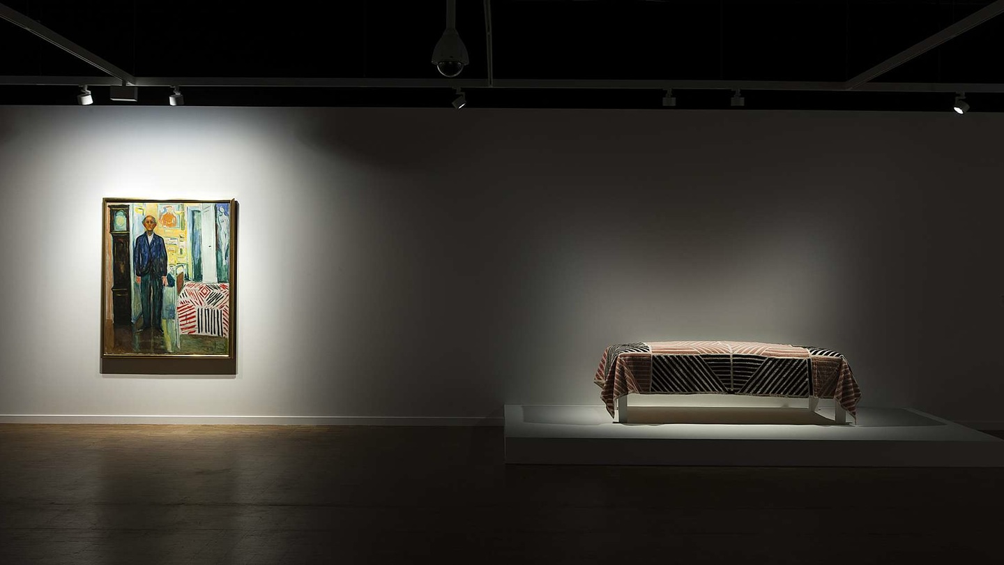 Edvard Munchs sengeteppe - en relikvie for kunstfrelste&nbsp;<span>(+)</span>