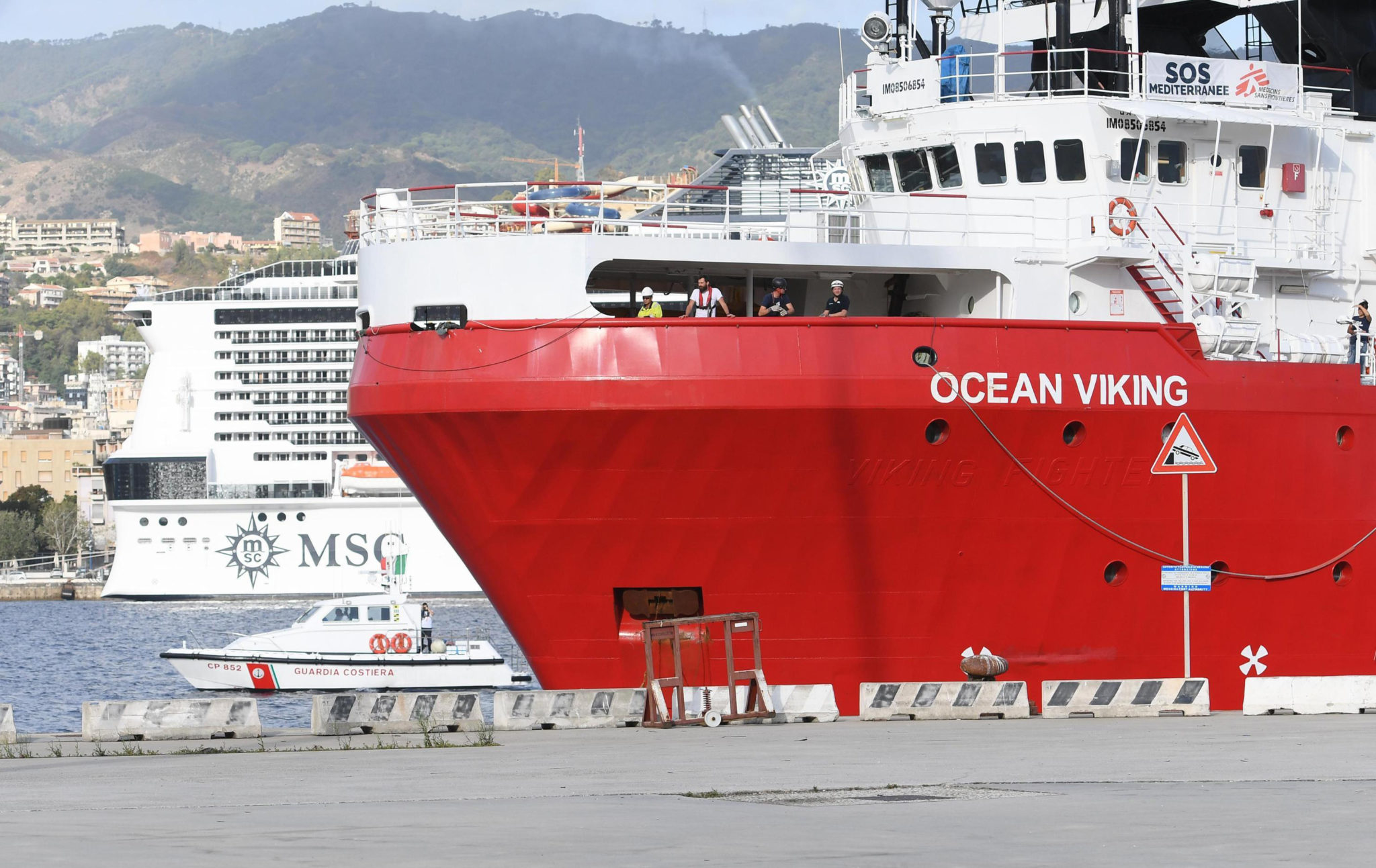 Migrantene på «Ocean Viking» for det meste fra Bangladesh og Marokko&nbsp;<span>(+)</span>