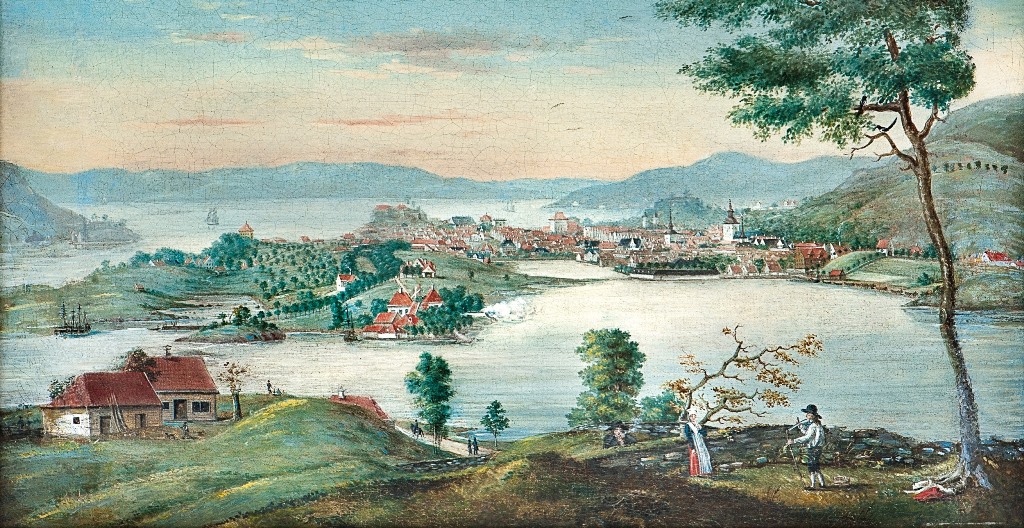 Bergen sett fra Kronstad (1810)&nbsp;<span>(+)</span>