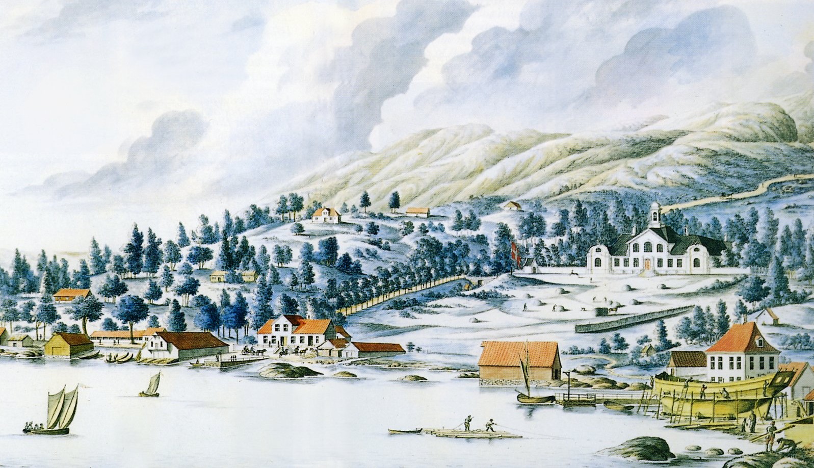 Prospekt av Damsgaard ved Bergen (1810)&nbsp;<span>(+)</span>