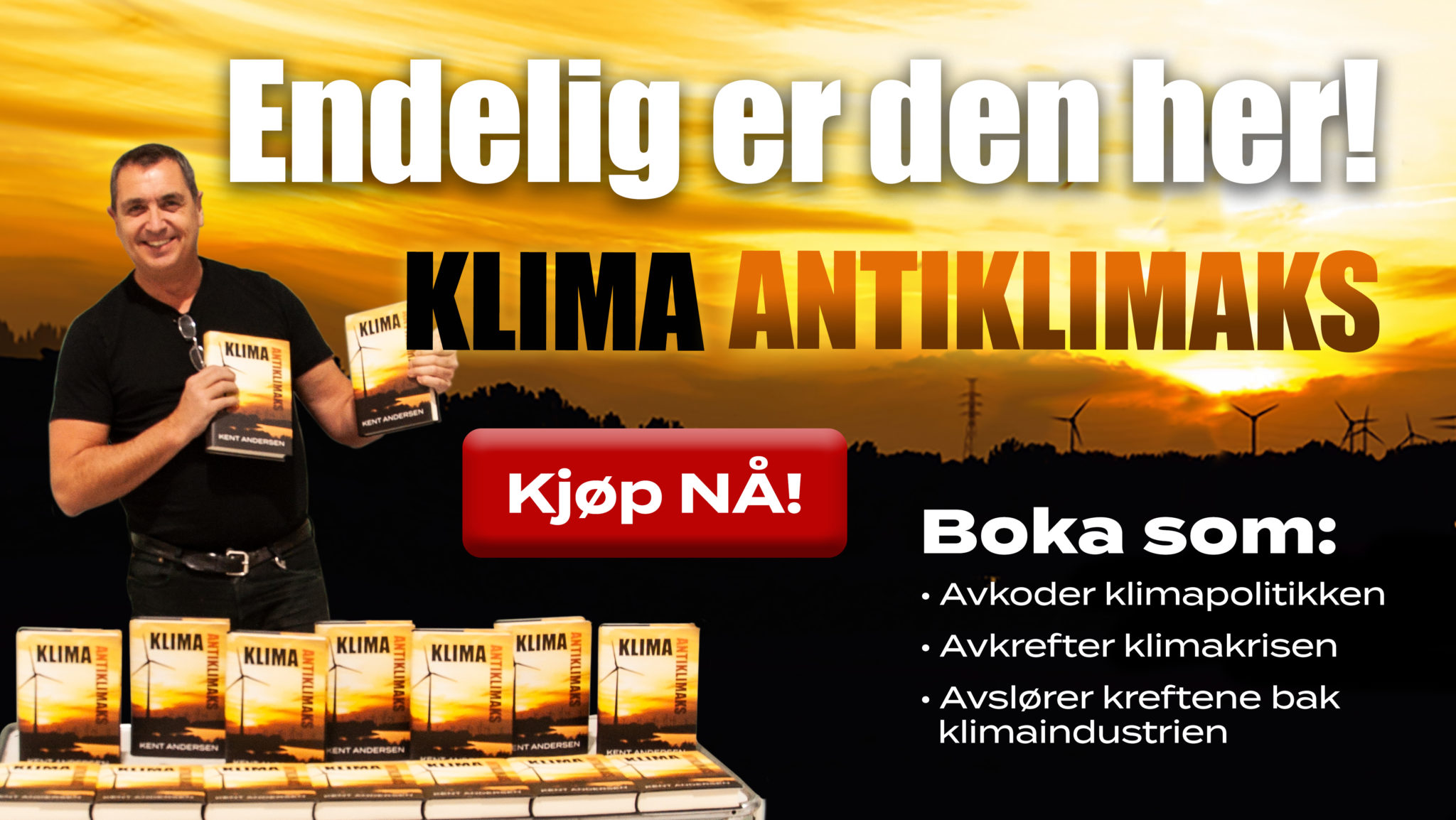 Intet antiklimaks med ny bok fra Klima-Kent&nbsp;<span>(+)</span>