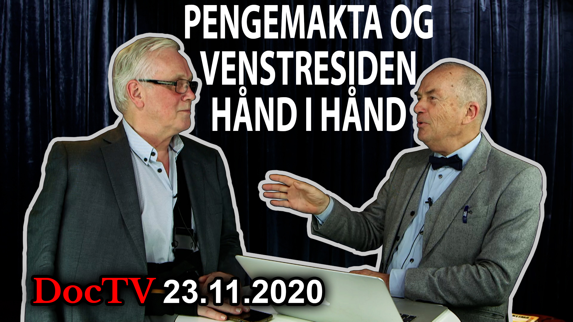 Pengemakta og venstresiden hånd i hånd&nbsp;<span>(+)</span>