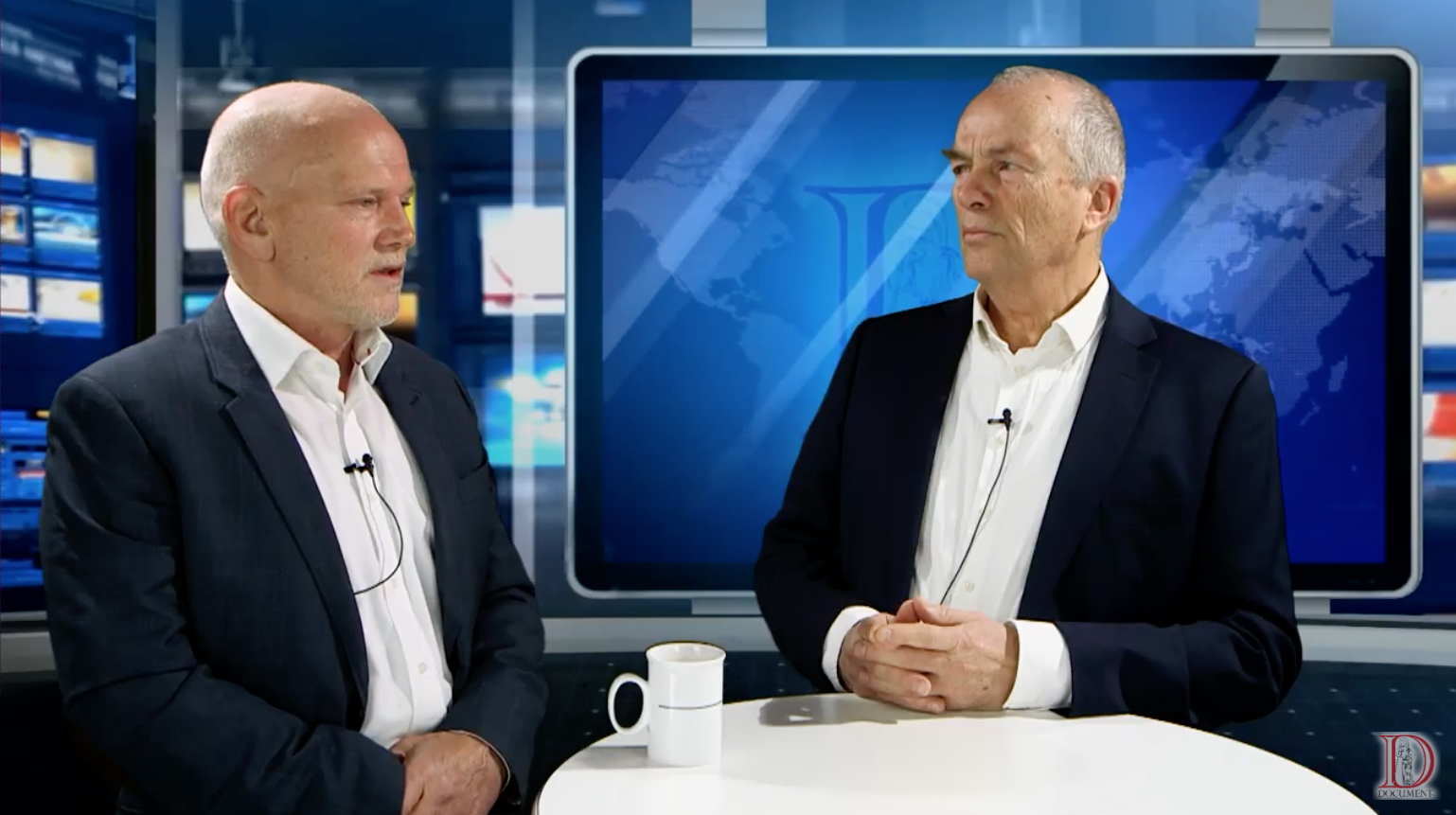 Hans Rustad intervjuer Geir Ugland Jacobsen&nbsp;<span>(+)</span>