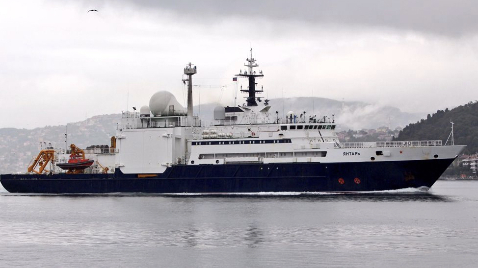 Fryktet russisk spionskip undersøkte kabler med nordisk trafikk&nbsp;<span>(+)</span>