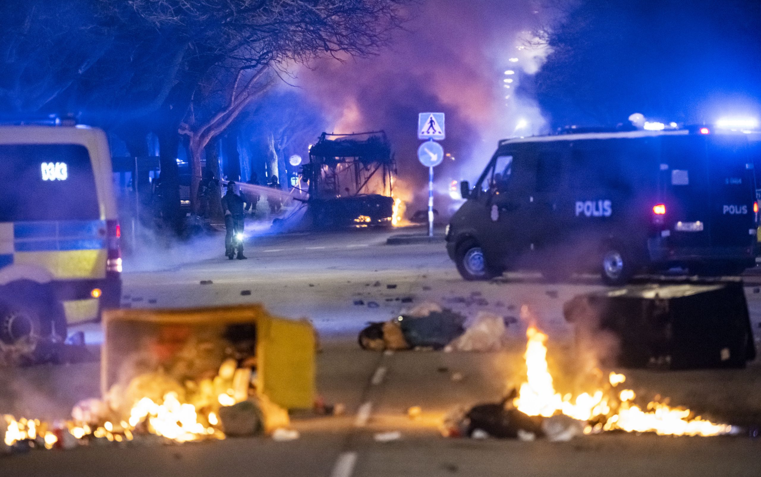 – De hade inget budskap, de var inga motdemonstranter utan terrorister&nbsp;<span>(+)</span>