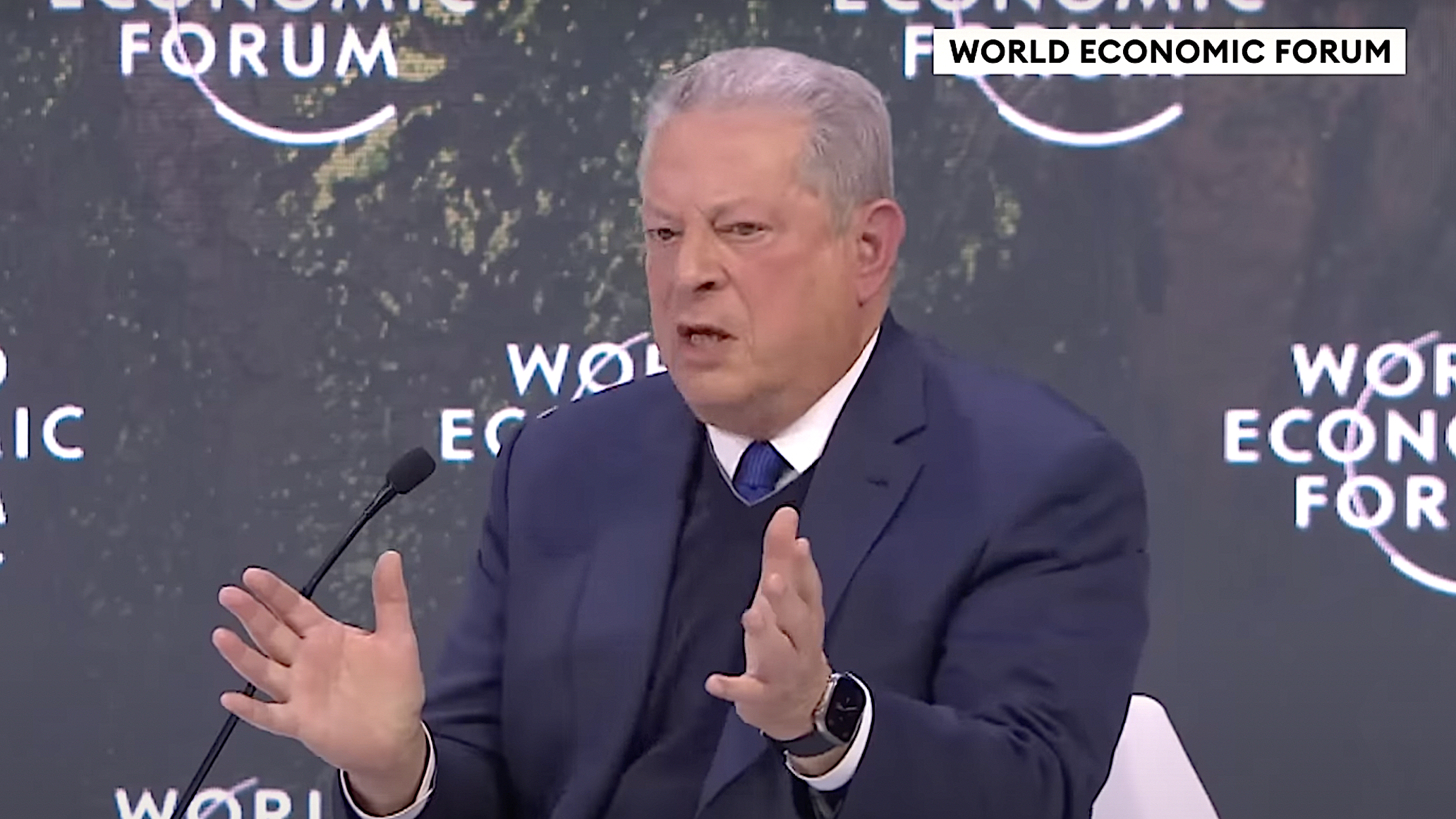 Al Gore med ny dramaturgi i klimasaken i Davos&nbsp;<span>(+)</span>