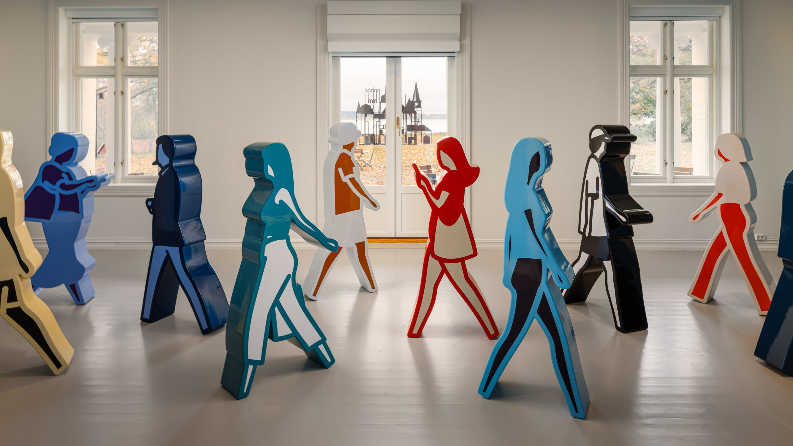 Julian Opie: Popkunst i strid med seg selv&nbsp;<span>(+)</span>