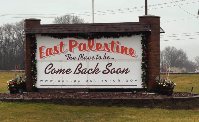 Hvorfor heter en by i Ohio East Palestine?&nbsp;<span>(+)</span>