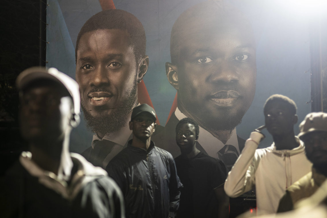 Bassirou Diomaye Faye og Ousmane Sonko