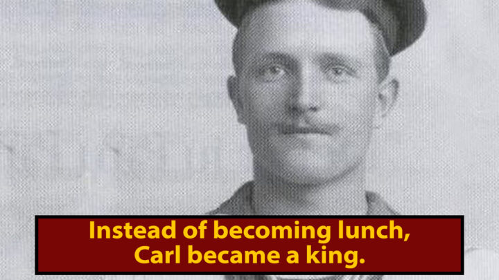Carl Emil Pettersson, svensken som ble kannibalenes konge