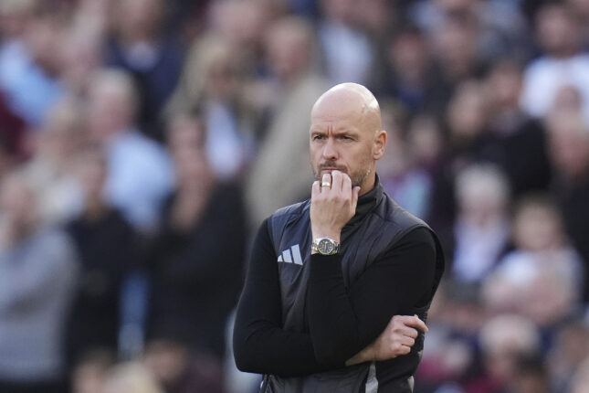 Erik ten Hag er ferdig i Man United
