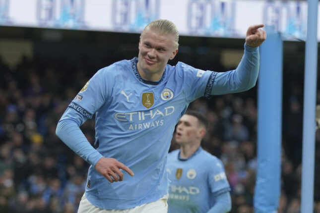 Haaland signerer monster&shy;kontrakt i City: – Her for å bli