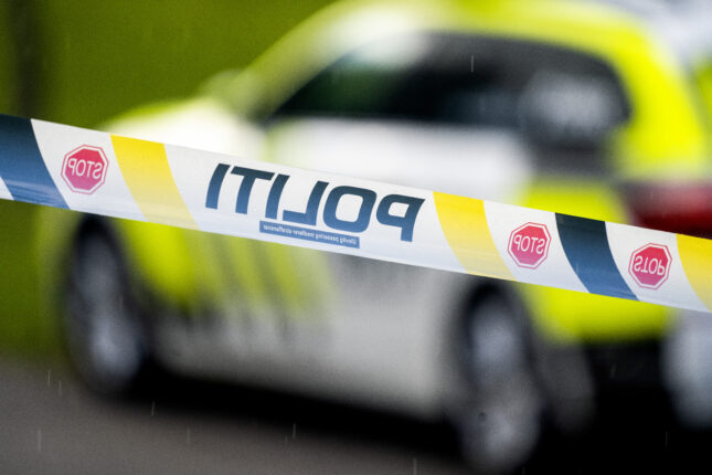 Skudd løsnet i Hønefoss
