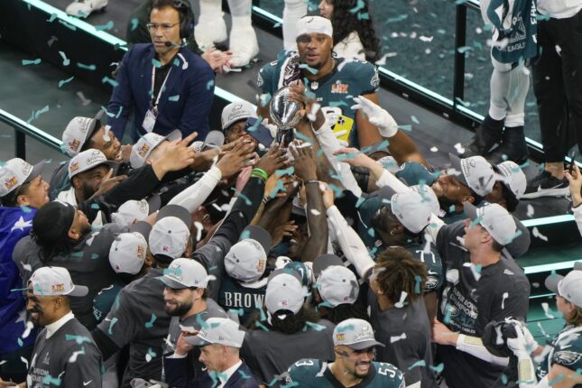 Eagles-forsvaret avgjorde Super Bowl – nektet Chiefs «threepeat»