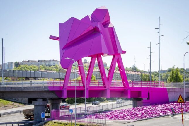 Nytt kunstverk forskjønner Göteborg
