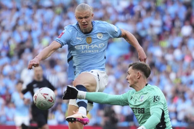 Haalands Wembley-tørke fortsetter – historisk tittel for Crystal Palace