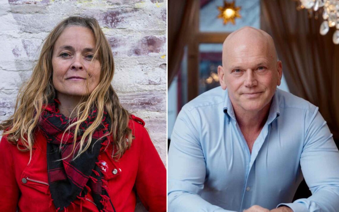 Marielle Lerand (FOR) og Geir Ugland Jacobsen (Norgesdemokratene)