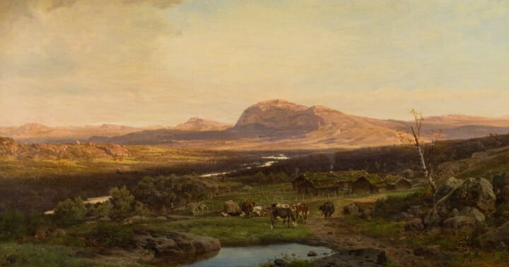 På seteren (1864).
