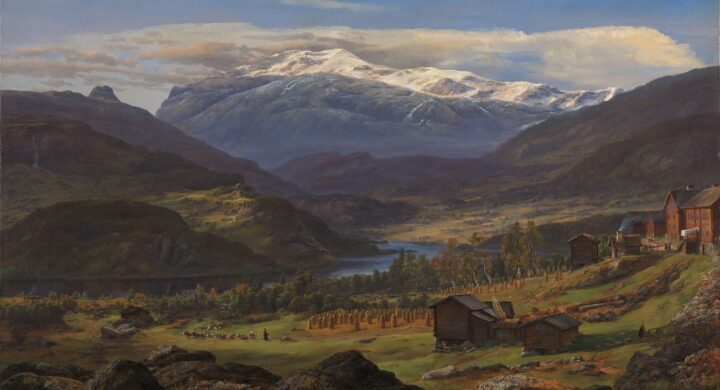 Hjelle i Valdres (1851).