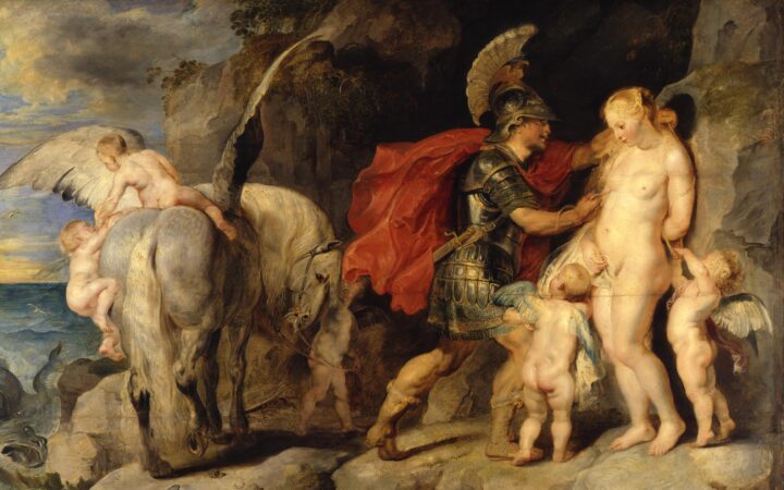Perseus befrir Andromeda (1620).