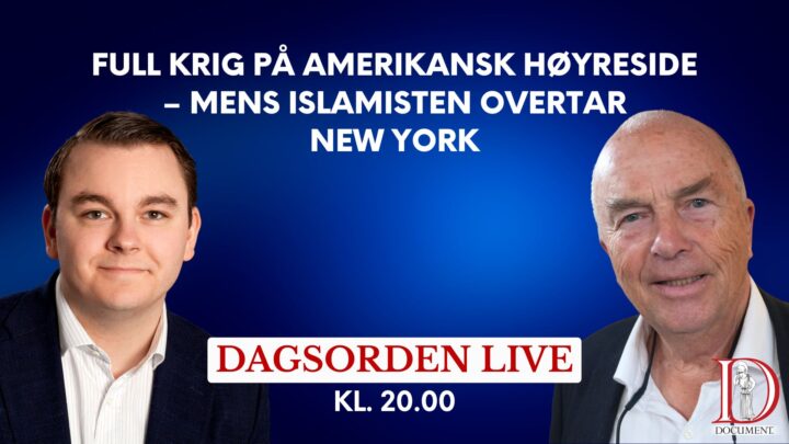 Full krig på amerikansk høyreside – mens islamisten overtar New York