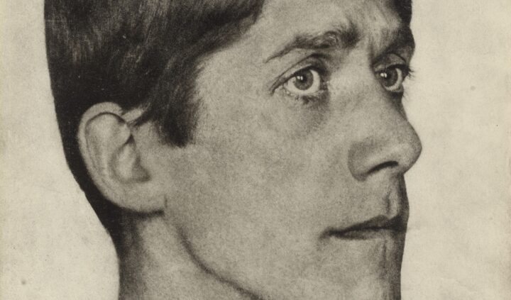 Portrett av maleren m.m. Oskar Kokoschka (1919).