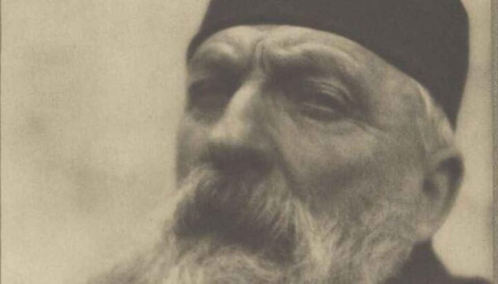 Portrett av billedhuggeren Auguste Rodin (1907).