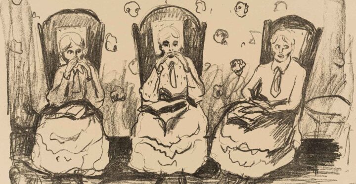 Tre gamle damer (1922).