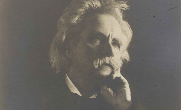 Portrett av komponisten Edvard Hagerup Grieg (1903).