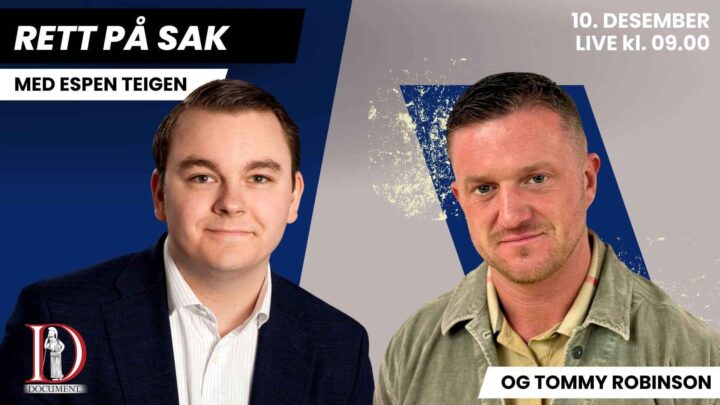 Intervju med Tommy Robinson – Hvordan redde Norge?