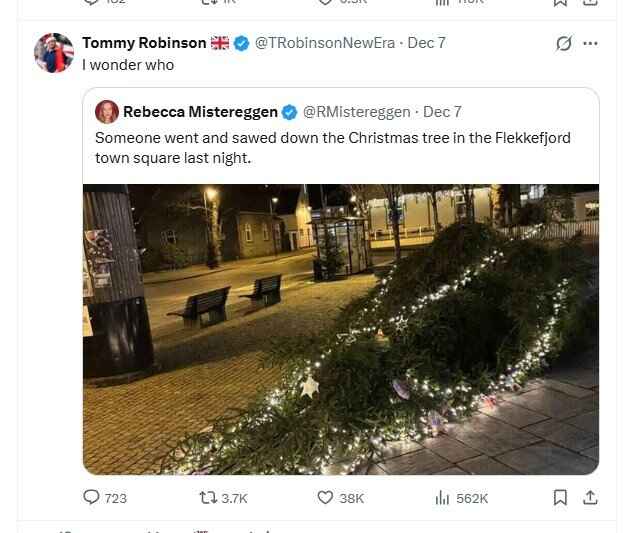 Når treet faller i Flekkefjord, er det viktigste for mediene å beskytte islam