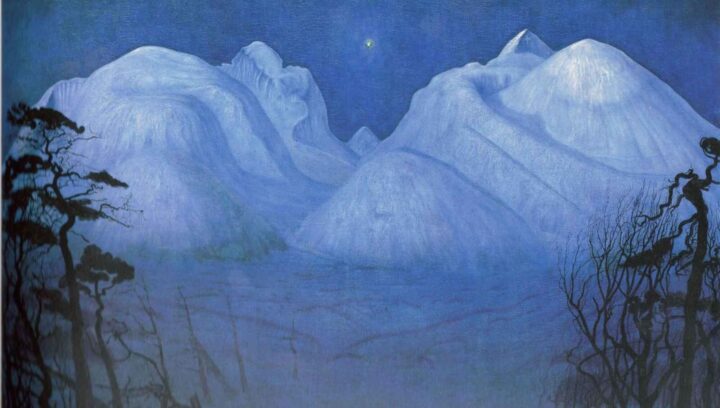 Vinternatt i Rondane (1914).