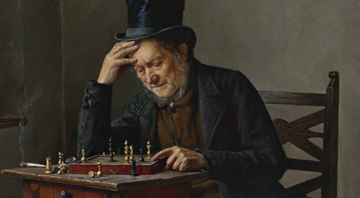 Sjakkspilleren (1890-tallet?)