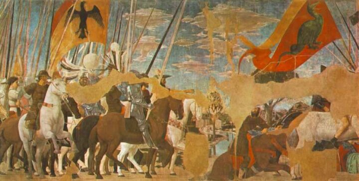 Slaget ved Pons Milvius (c.1458).