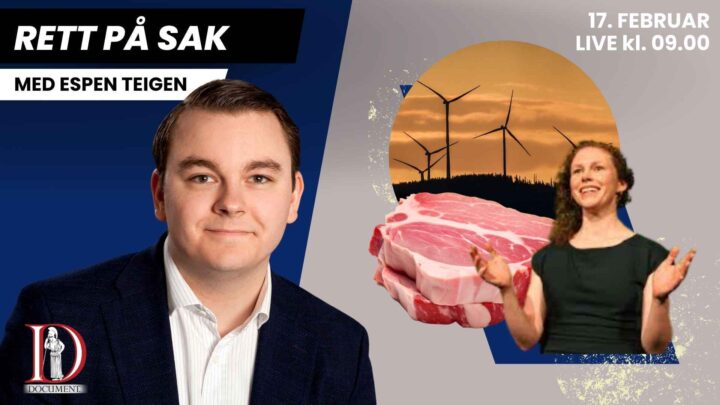 Klimarapport: Kjøttavgift og tusenvis av nye vindmøller