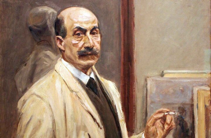 Selvportrett (1909-10).