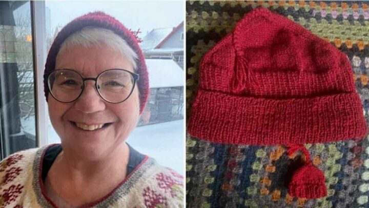 Svenske Eva protesterer mot ICE, strikker røde luer: «Man blir forbanna»