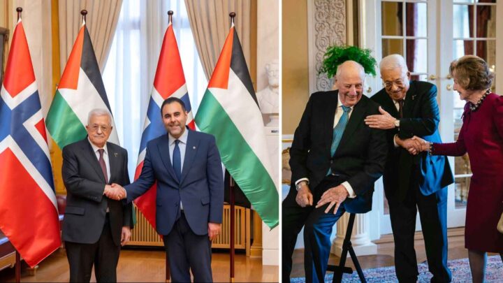 Kongehus og politikere tok begeistret imot Mahmoud Abbas – kommentar&shy;feltene var ikke like begeistret