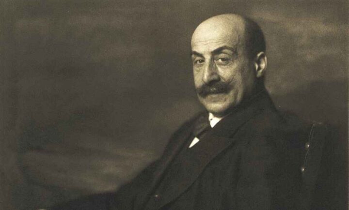 Portrett av maleren Max Liebermann (1906).