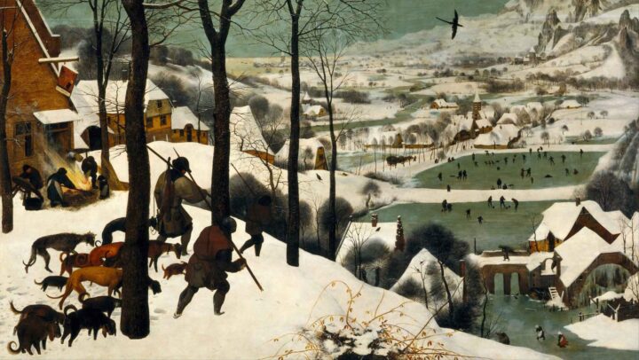 Jegere i snøen (1565).