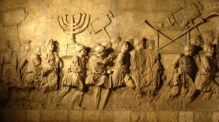 Titus' triumftog etter Jerusalems ødeleggelse i år 70.