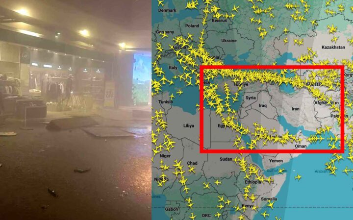 Feriegjester strandet i Emiratene – flere flyplasser truffet