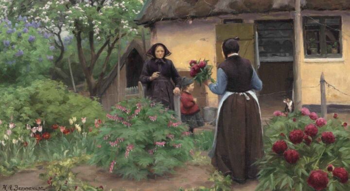 En Visit (1925).