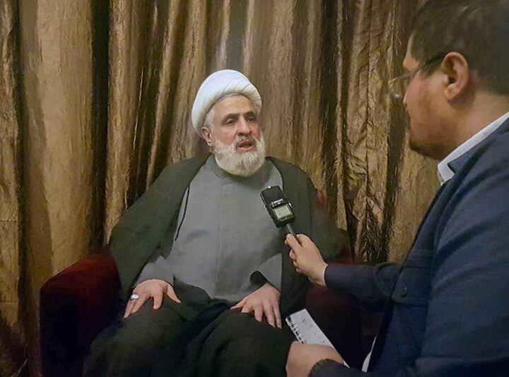Libanon: Justis&shy;ministeren vil ha arrest&shy;ordre på Hizbollahs leder Naim Qassem