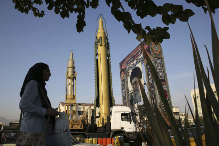 Nord-Korea har forsynt Iran med et arsenal av raketter