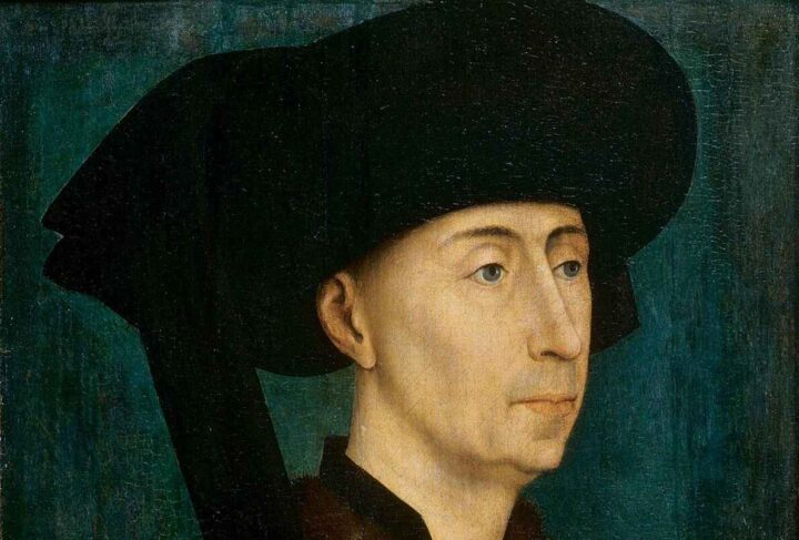 Hertug Philippe le bon av Bourgogne (c.1455).