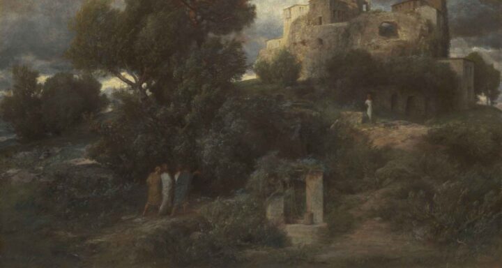 På vei til Emmaus (1870).