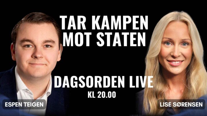 Jan-Einar tar kampen mot staten – for selvforsvar