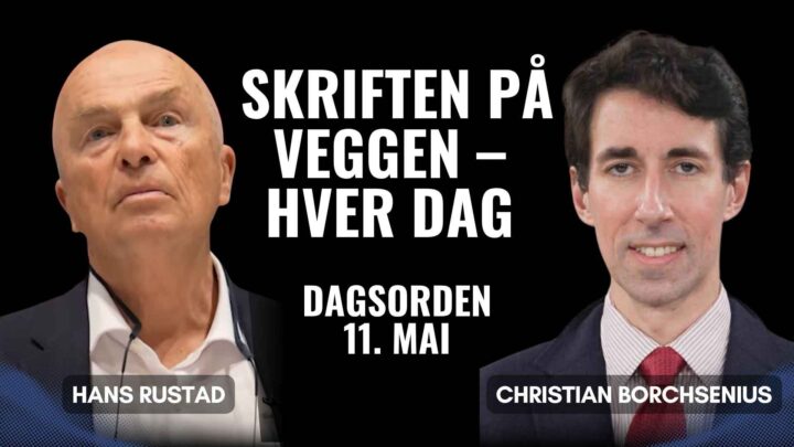 Skriften på veggen - hver dag