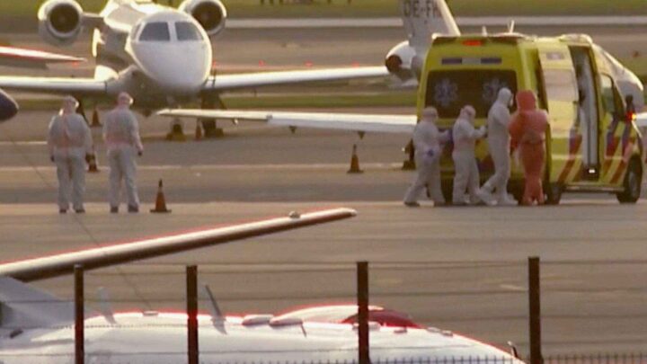 Isolasjonskammer med hantavirus-pasient skadet – fly omdirigert